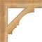 Ekena Millwork Balboa Block Rough Sawn Bracket, Western Red Cedar, 4"W x 22"D x 22"H BKT04X22X22BOA05RWR - alternate 3
